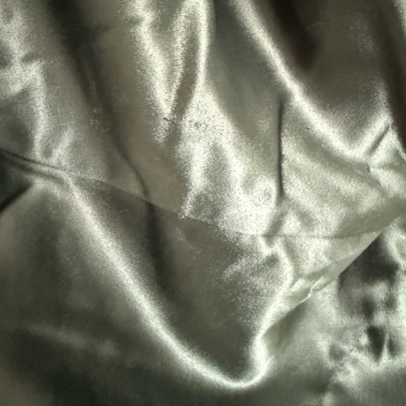 BHLDN Elegant Green One-Shoulder Dress - Picture 4 of 6